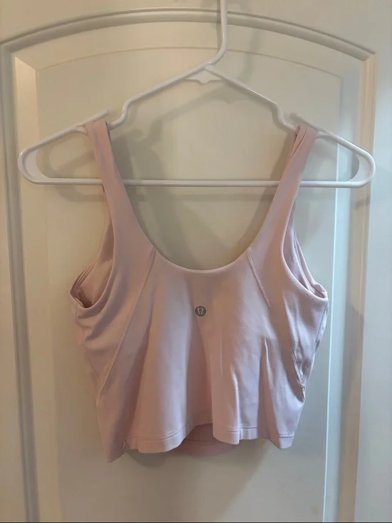 Light Pink Align Tank Top size 4 - Picture 2 of 2